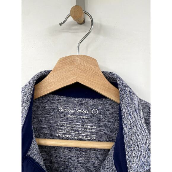 Outdoor Voices navy blue Players Polo Bodysuit - Picture 3 of 4